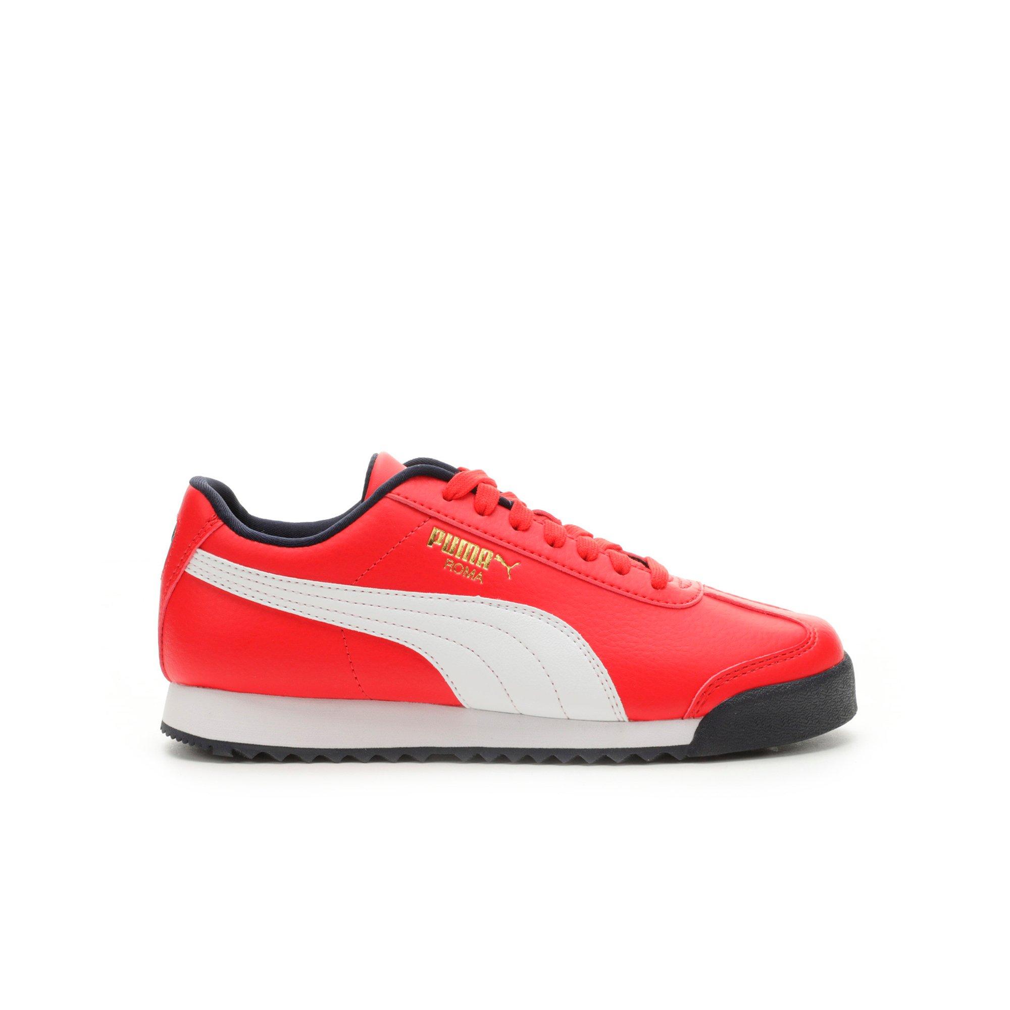 PUMA Roma Country Pack "USA" Grade School Boys' Shoe - RED/WHITE